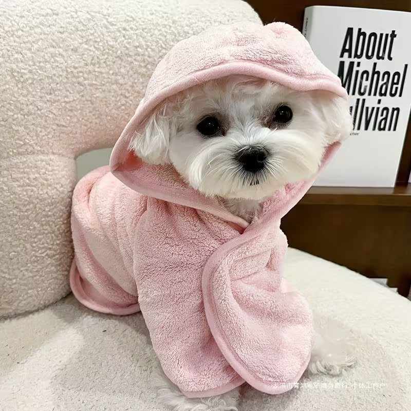 Bata de baño para perros y gatos